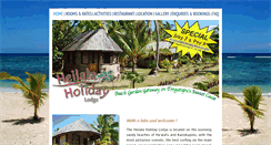 Desktop Screenshot of heilala-holiday-lodge.com